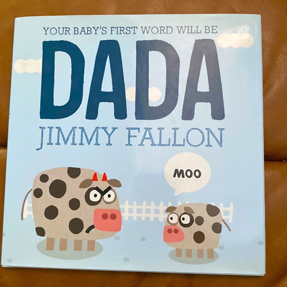 3/$20💕 🆕 DADA by Jimmy Fallon baby hardback book